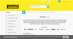 Desktop Screenshot of eransa.sk